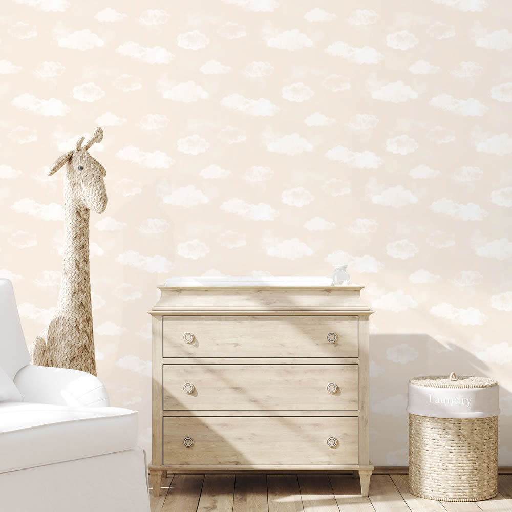 Dream Clouds wallpaper beige Tiny Tots 2 Essener G78356-28-G78356.1M