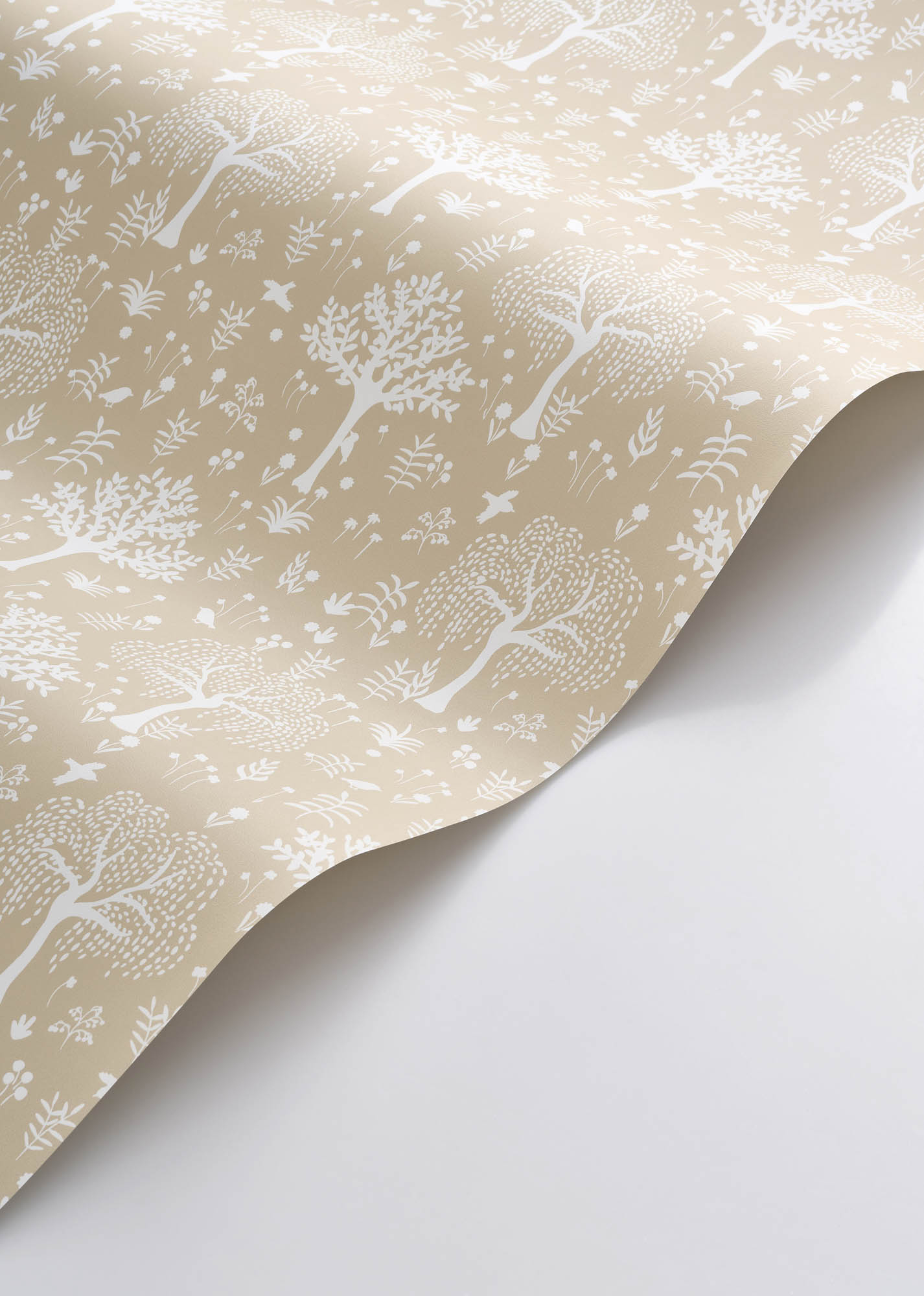 Tapete Baum Tapete Scandi Style beige Vlies OUTT202901401