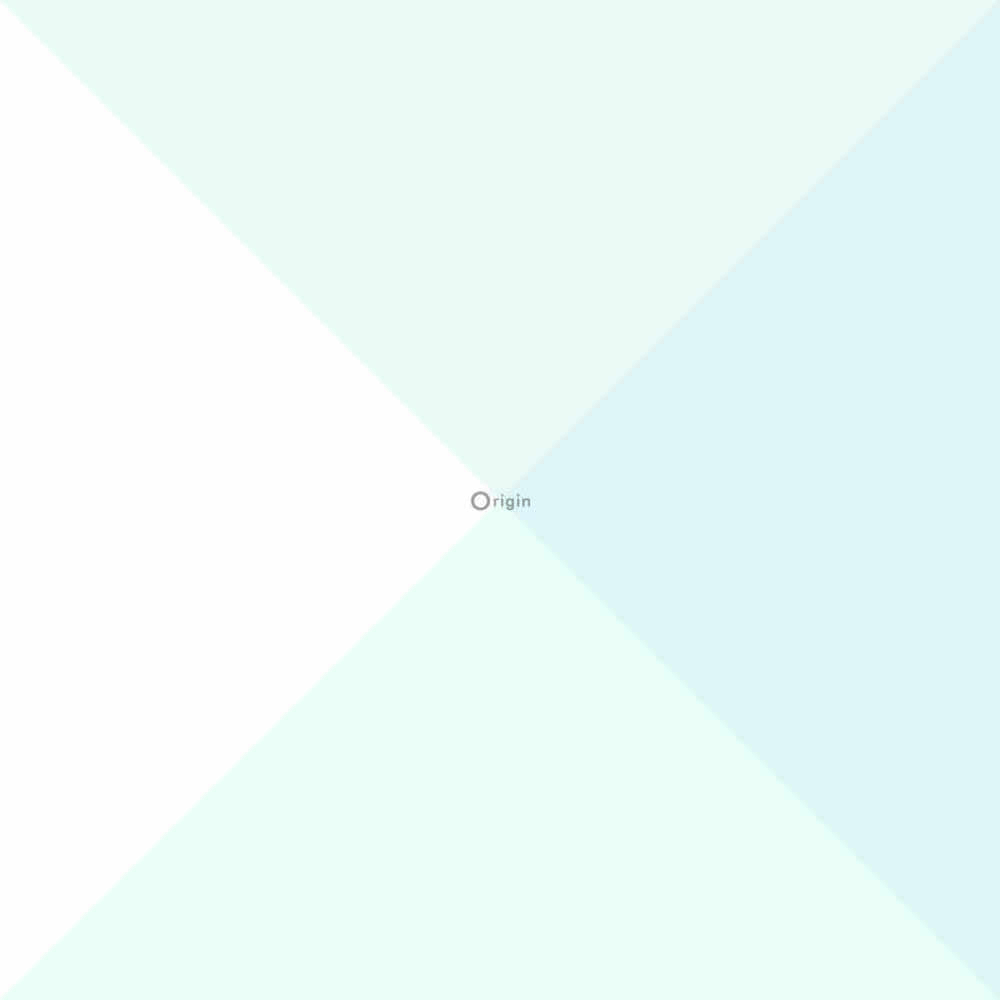 Dreiecke Groß Mint Vlies Tapete