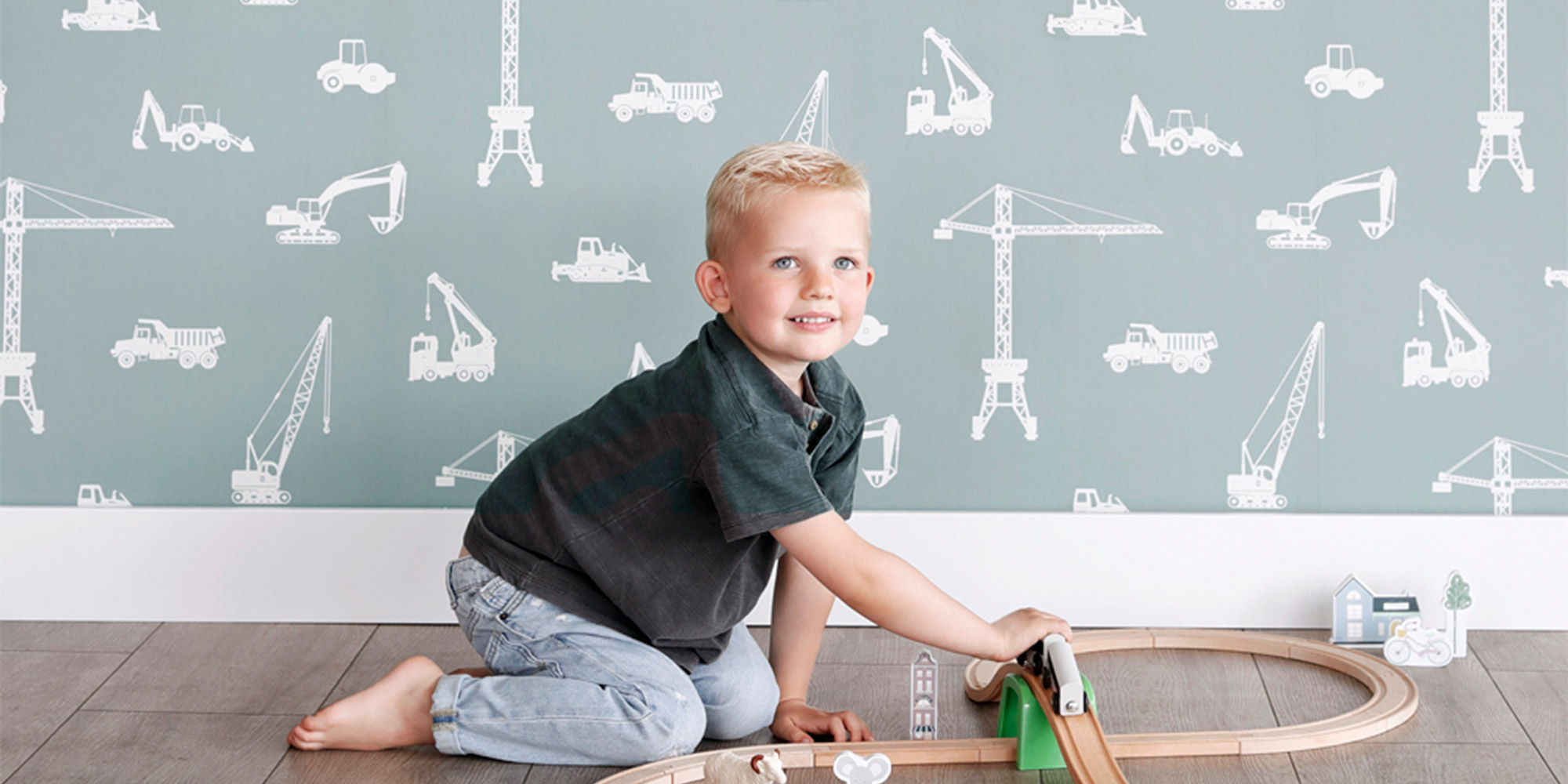 Kindertapeten vom Markenhersteller Rasch Textil.