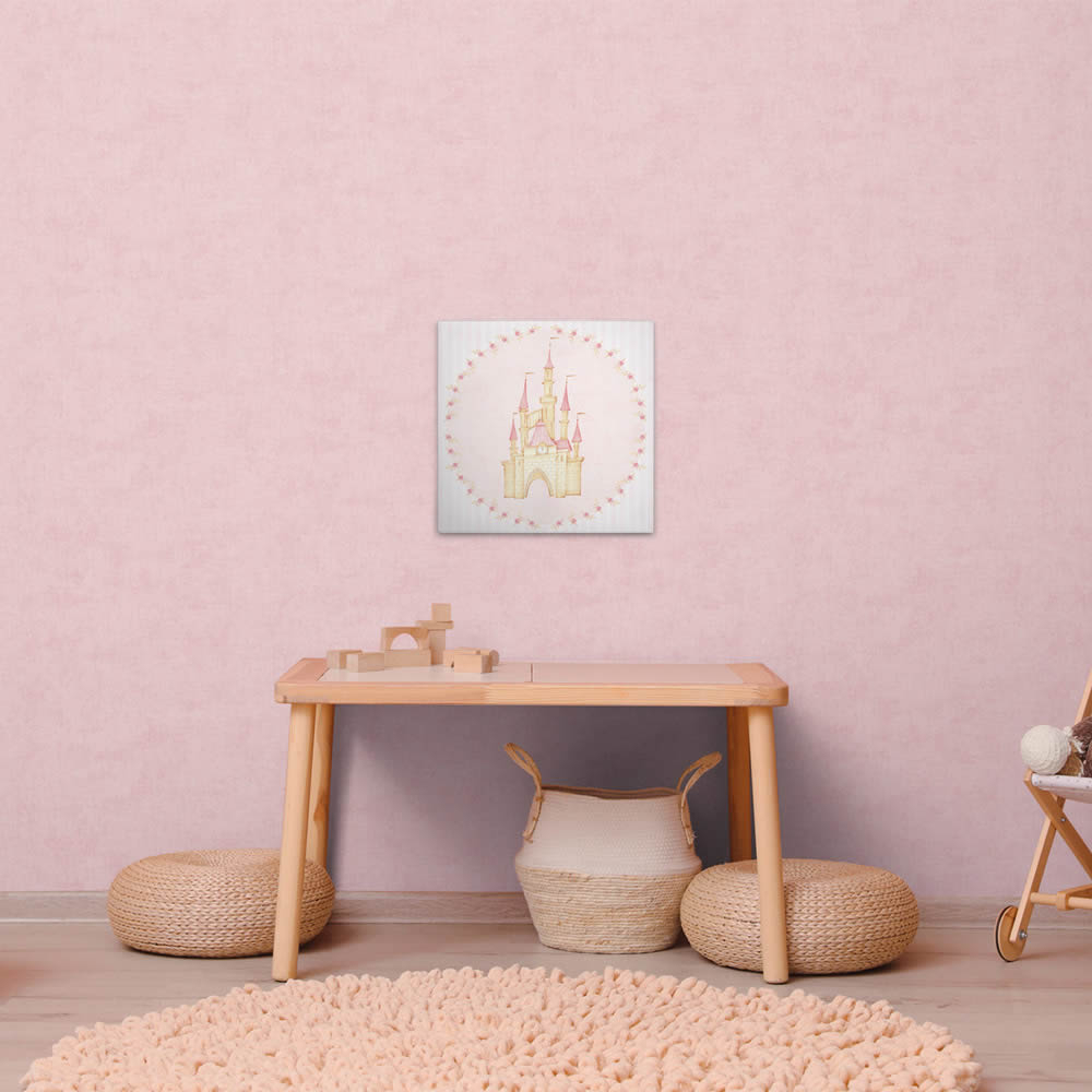 Leinwandbild Märchenschloss Prinzessin DD129452 40 x 40 cm-8-DD129452