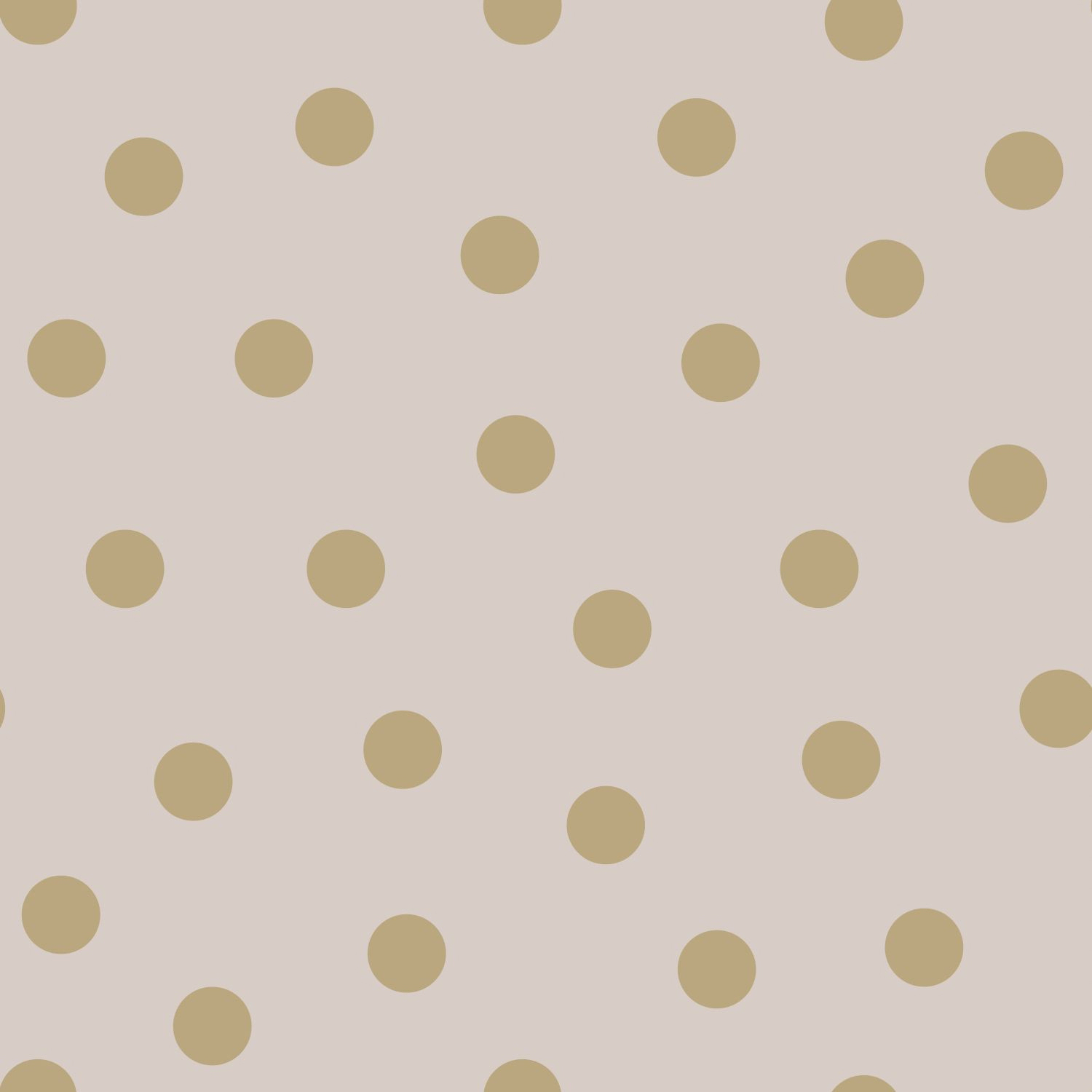 gepunktete Tapete gold rosa Vlies 139244