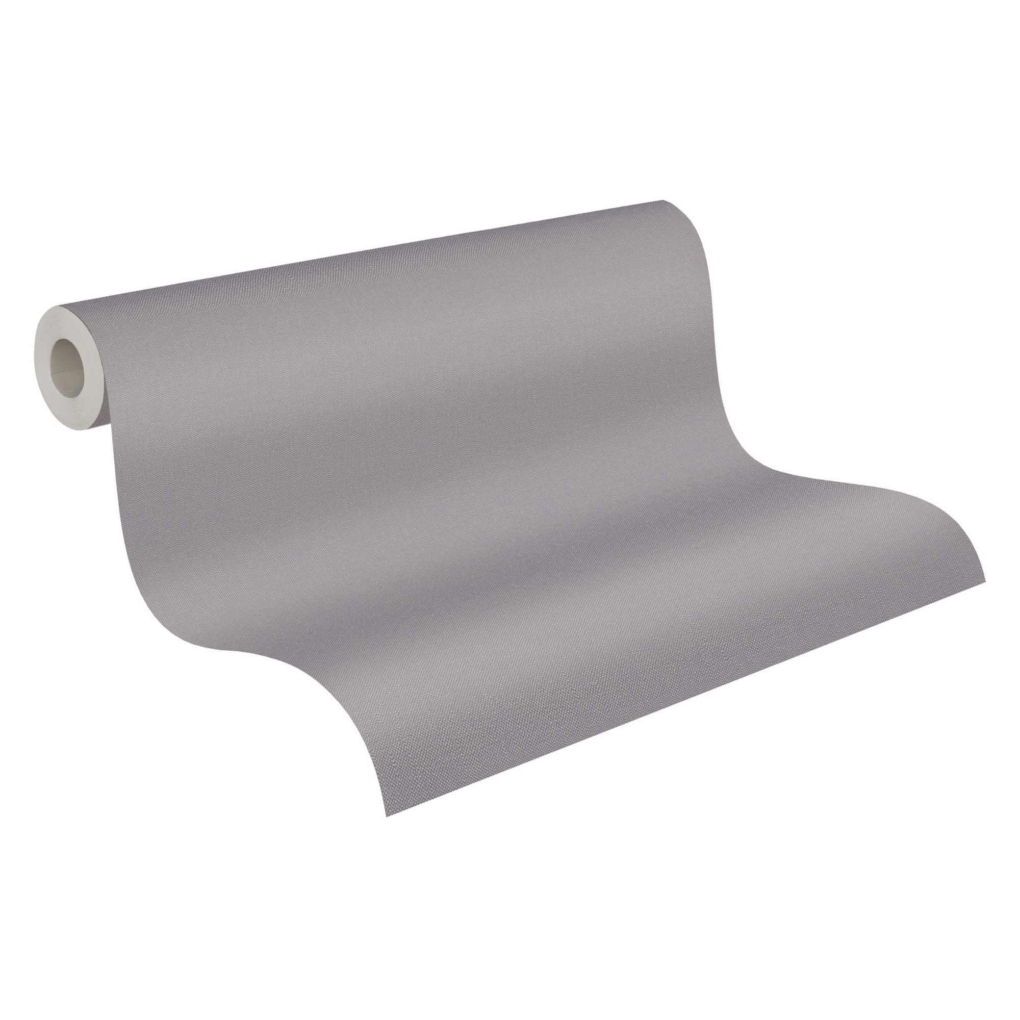 Tapete Unitapete Glitzereffekt grau Vlies 936764
