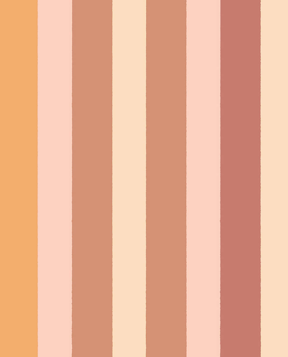stripes forms non-woven wallpaper pink and orange Explore Eijffinger 323050-55-323050
