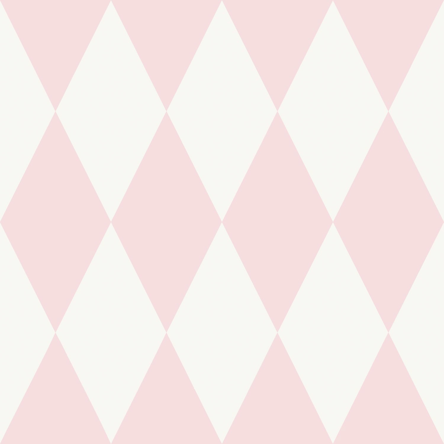 Tapete Rauten rosa weiß glänzend Vlies 347694