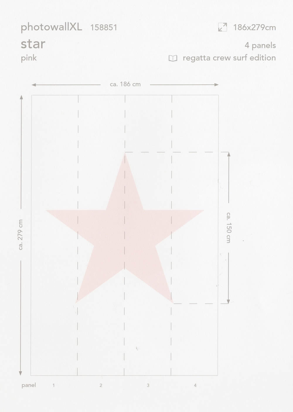 Star pink mural Xl-23-158851_2