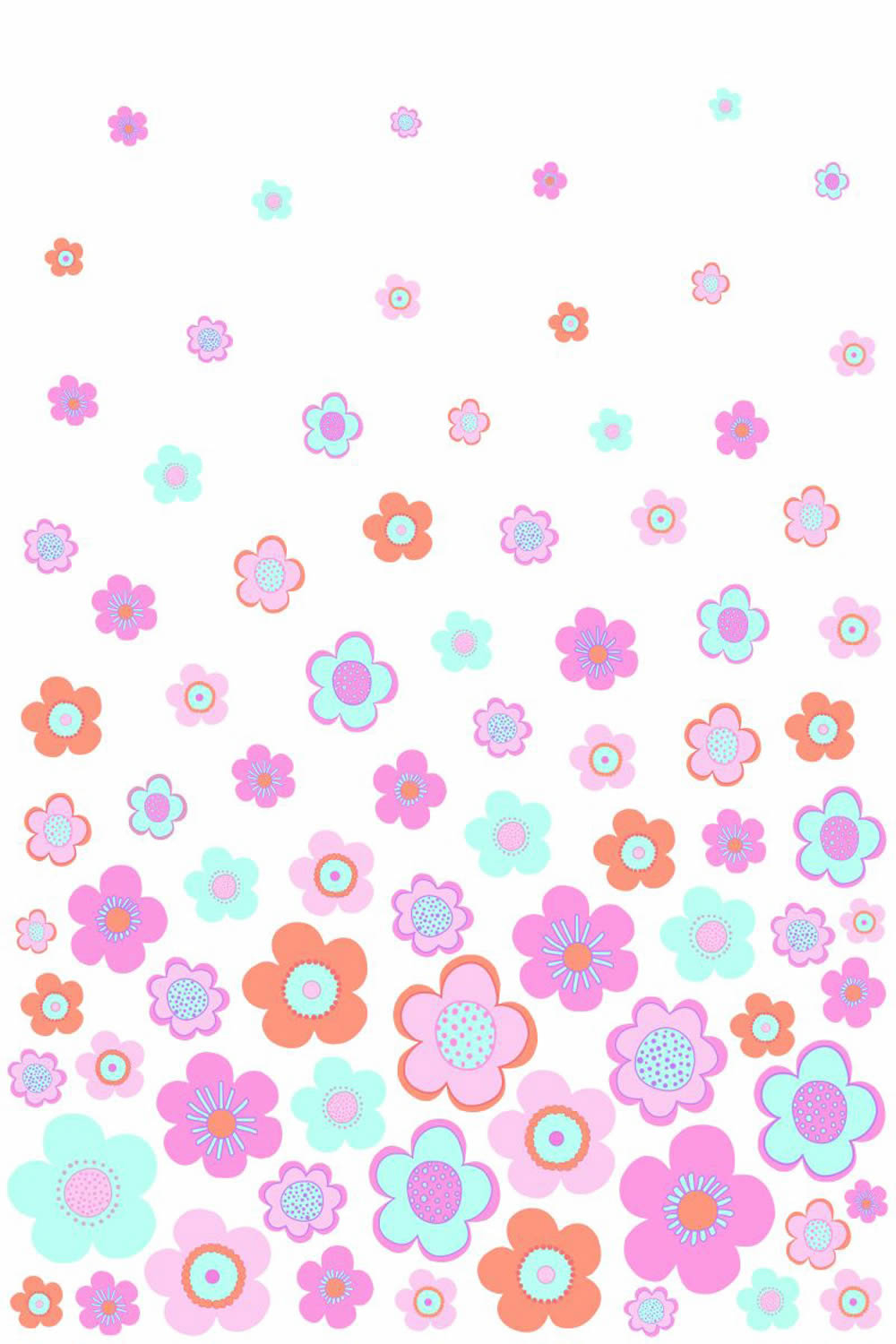 Flower Mural Pink Xl-23-158709_2