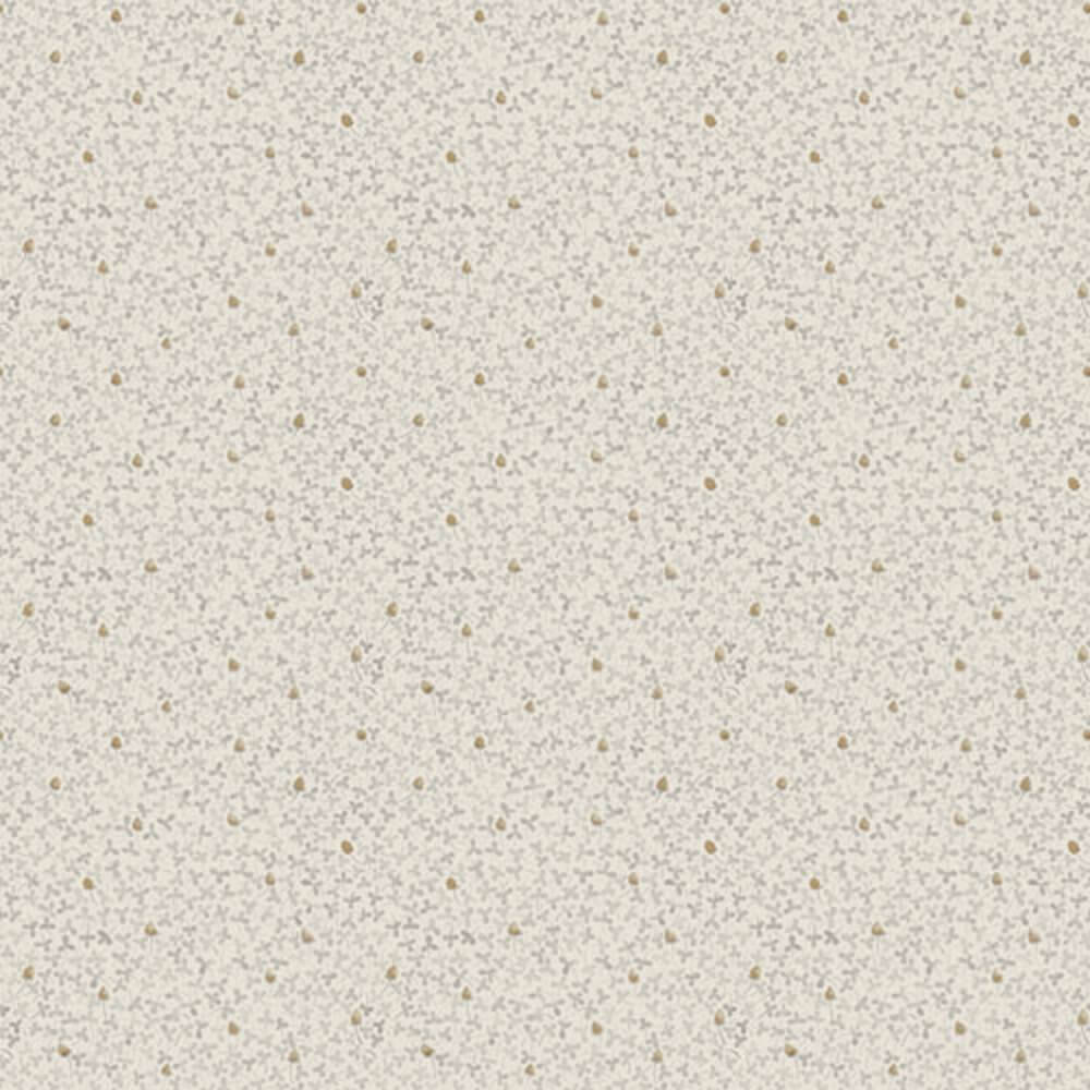 Glücksklee Vliestapete taupe Grönhaga Rasch Textil 028022-23-028022.1M