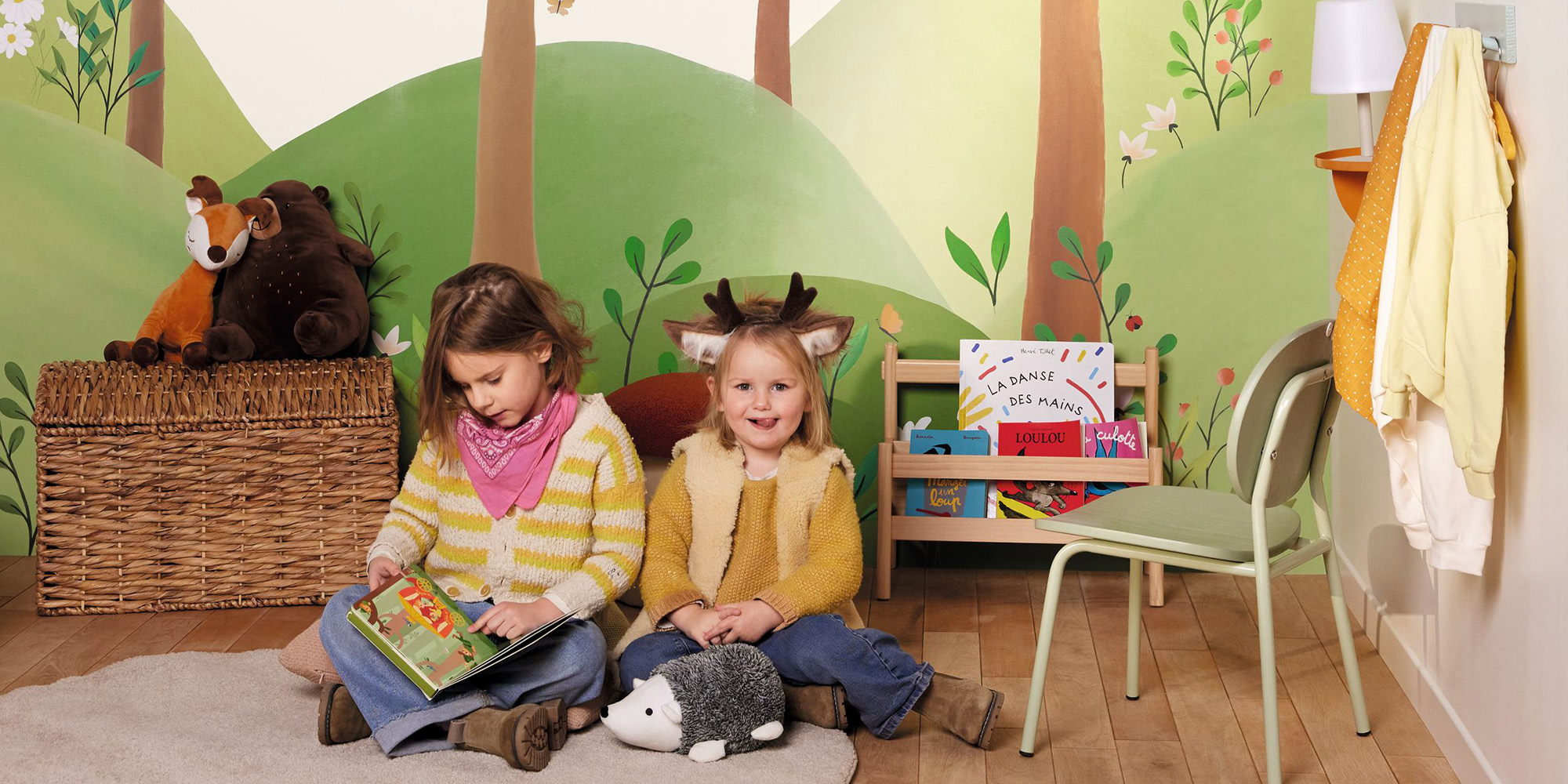 Markentapeten für das Kinderzimmer von unterschiedlichen Herstellern.