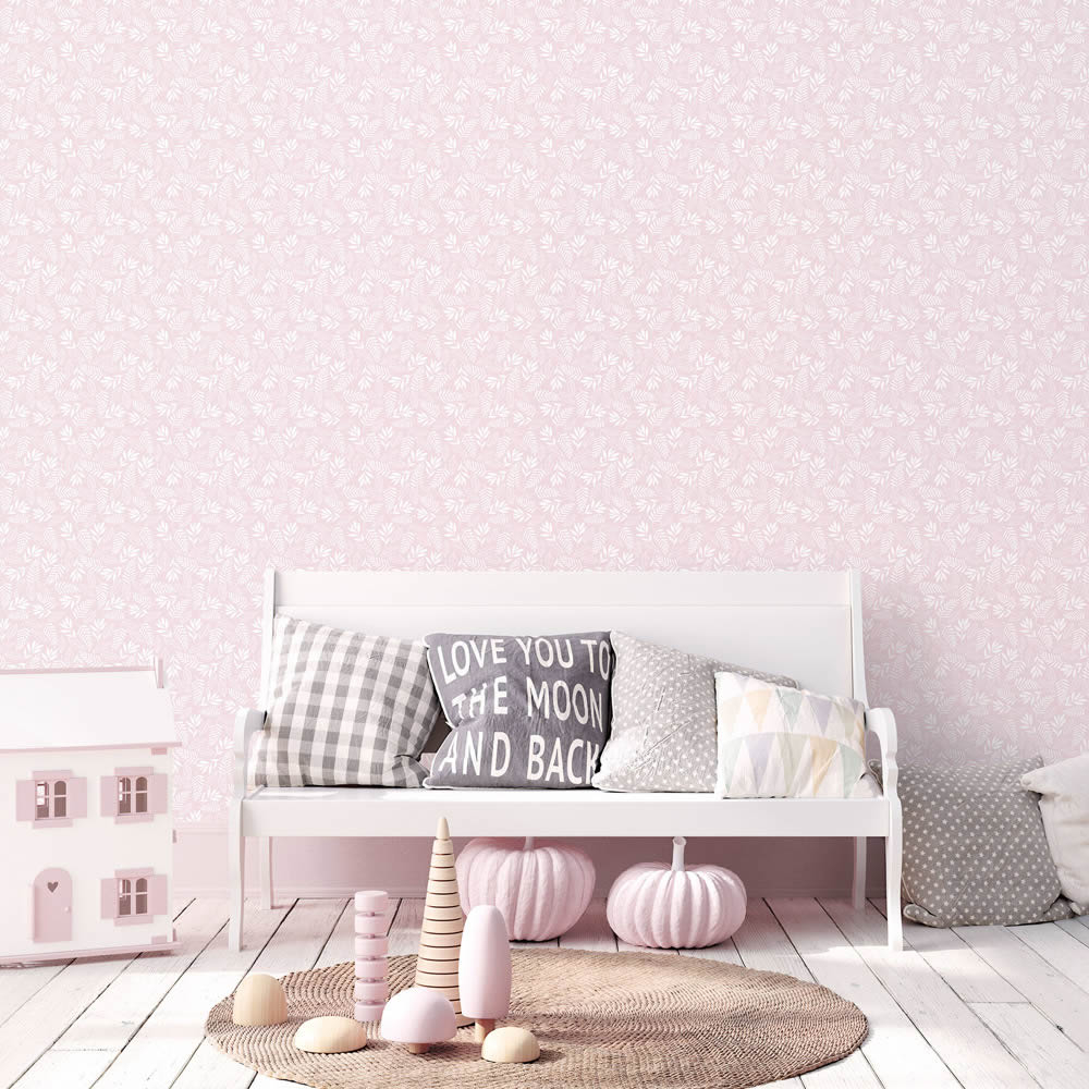 branches nature motif wallpaper pink Tiny Tots 2 Essener G78382-28-G78382.1M