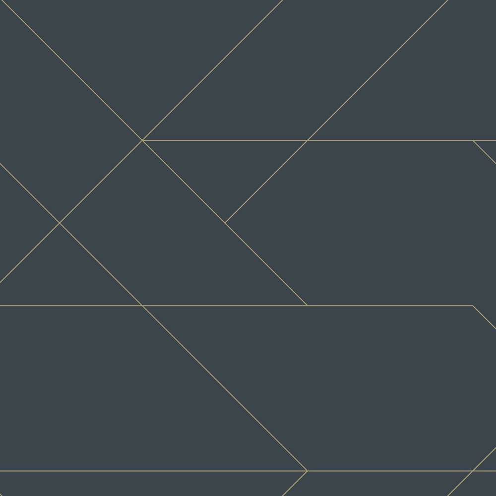 Tapete Vliestapete grafische Linien blau 139213