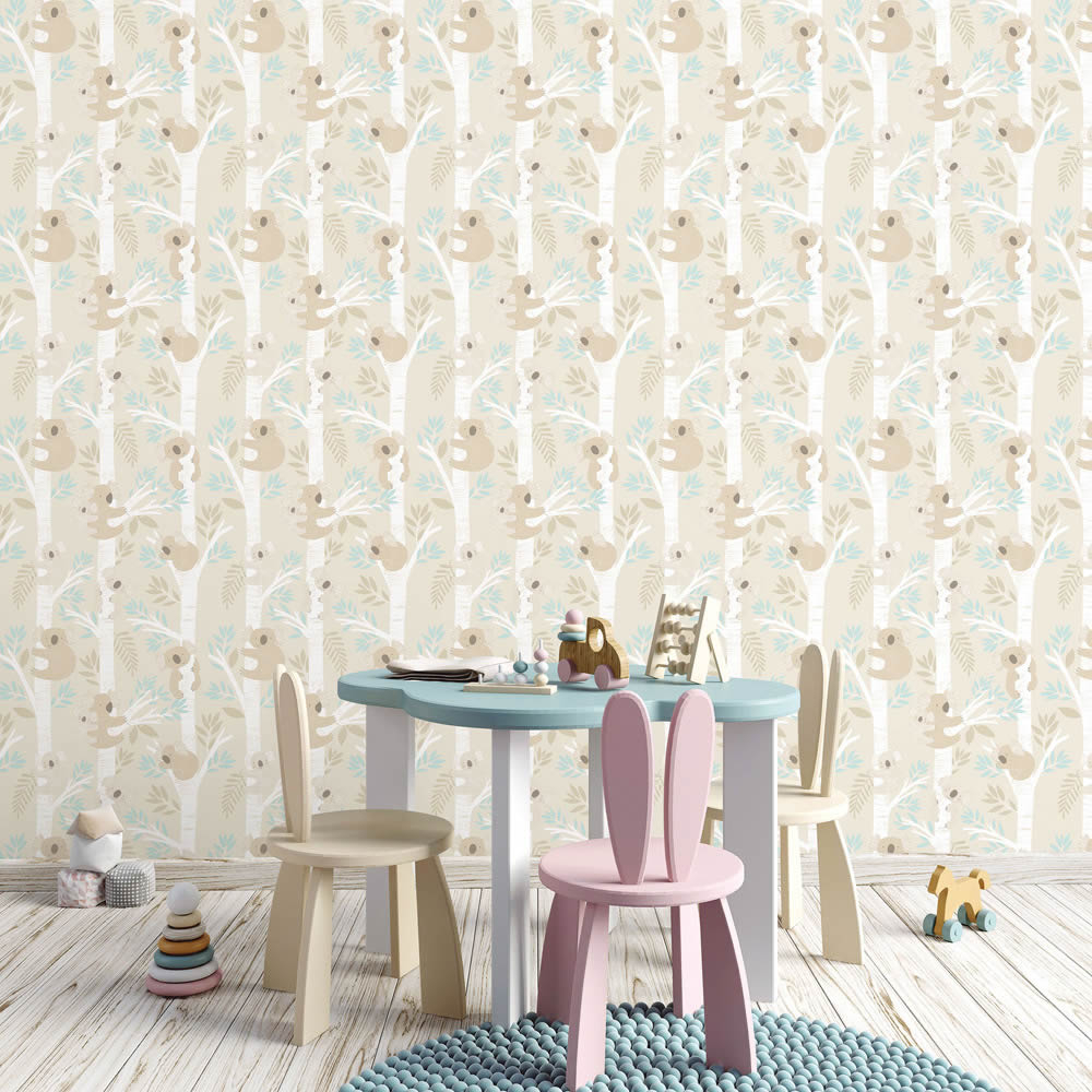 Zoomotive non-woven wallpaper beige Tiny Tots 2 Essener G78384-28-G78384.1M