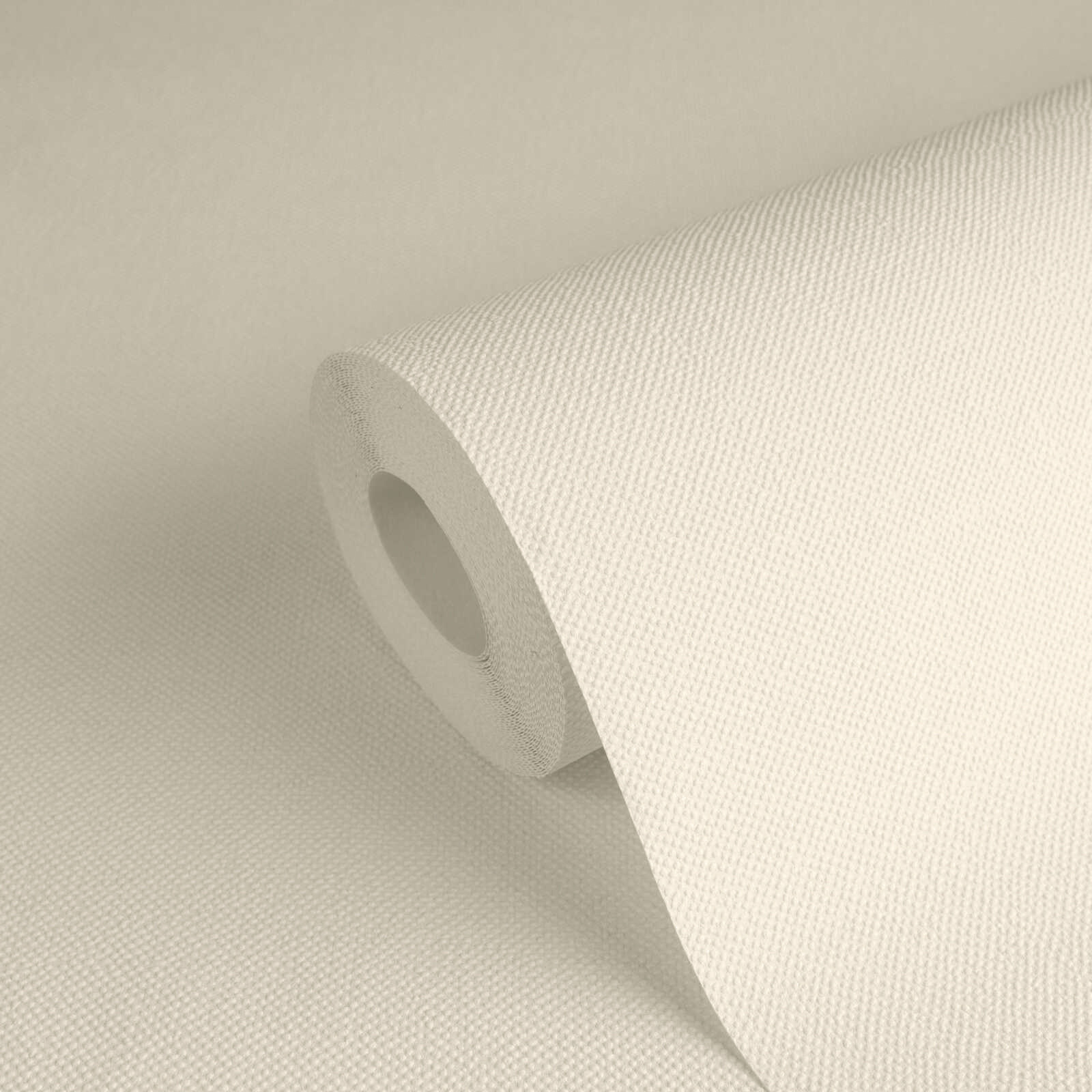 Tapete Unitapete Stoffoptik beige Vlies 304863