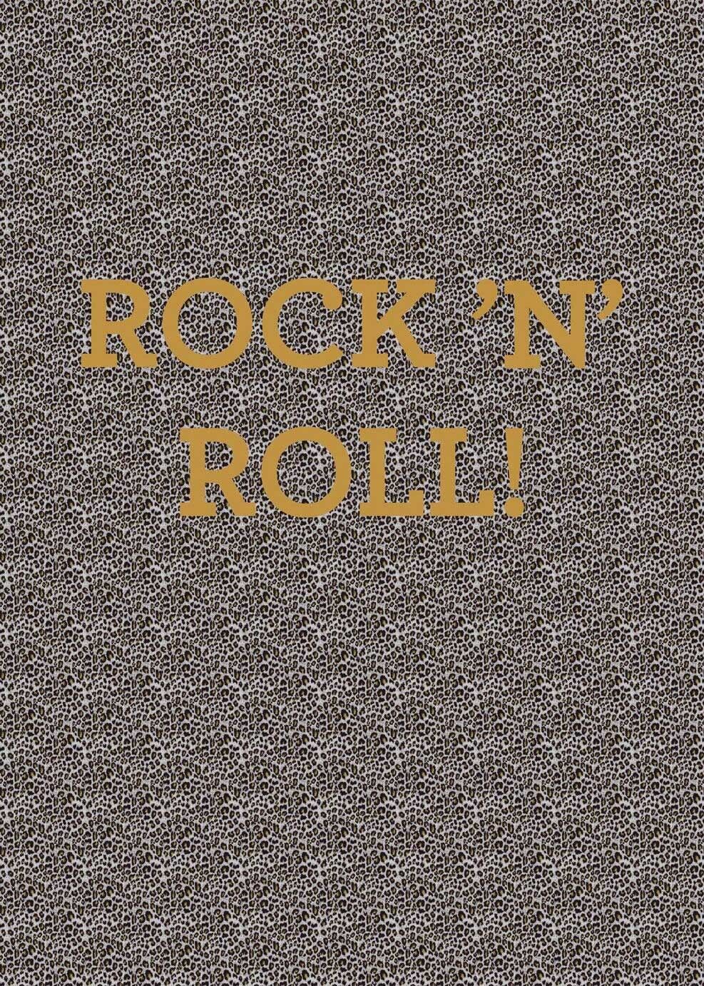 Leoparden Muster Wandbild Rock N Roll-55-383600