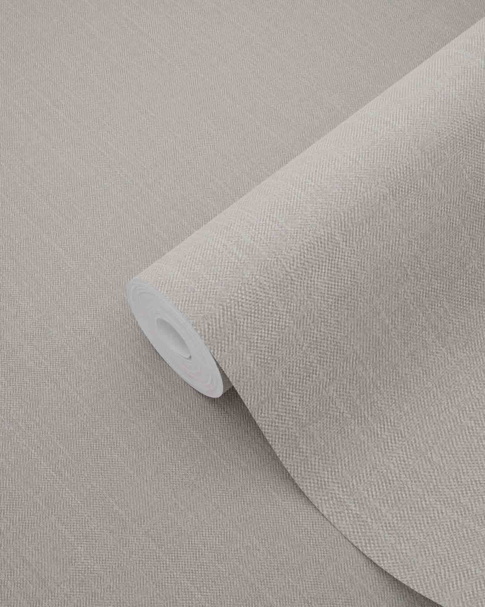 Unitapete Denim Struktur warmgrau Vlies 148603