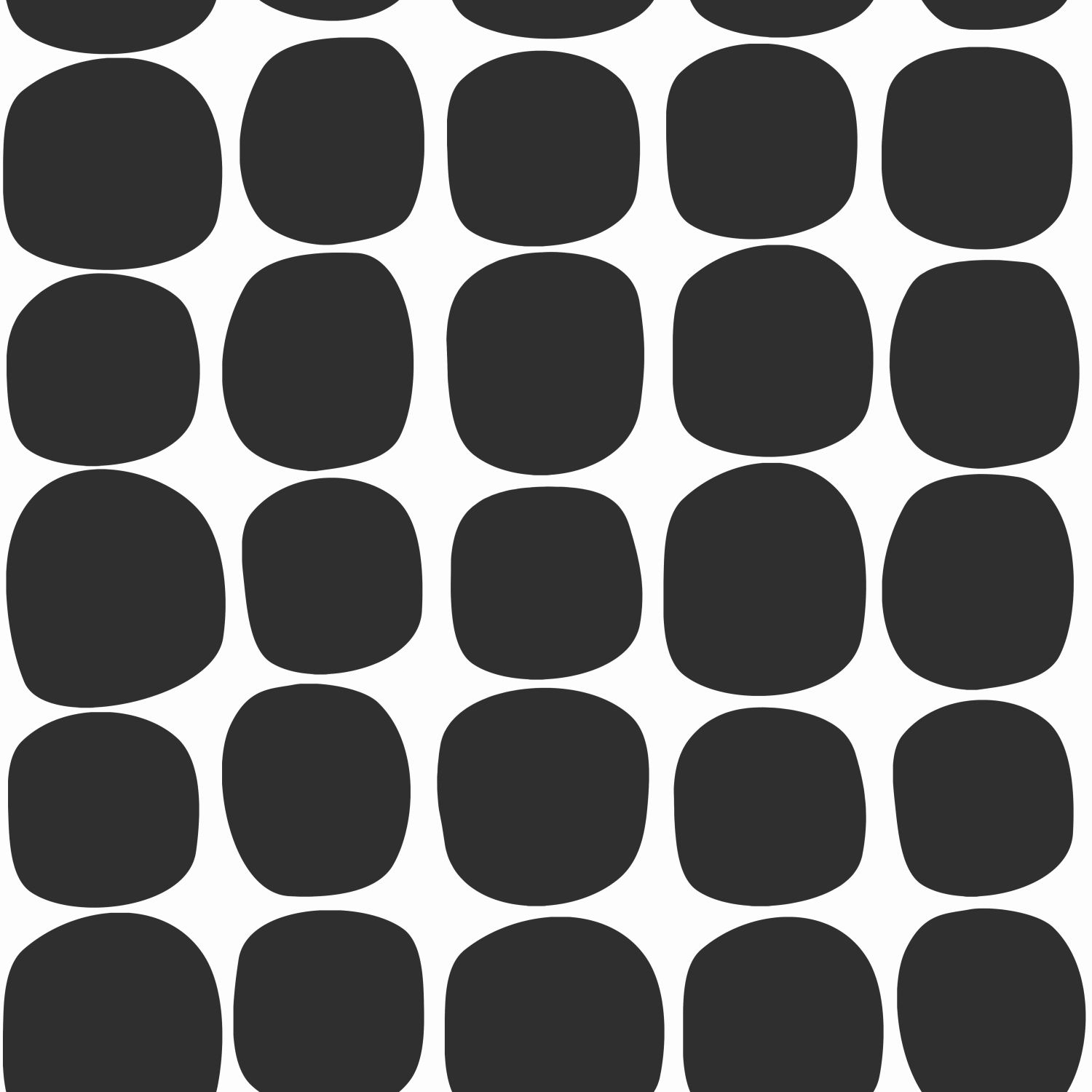 Tapete Grafik Tapete Scandi Quadrate schwarz weiß Vlies 139090