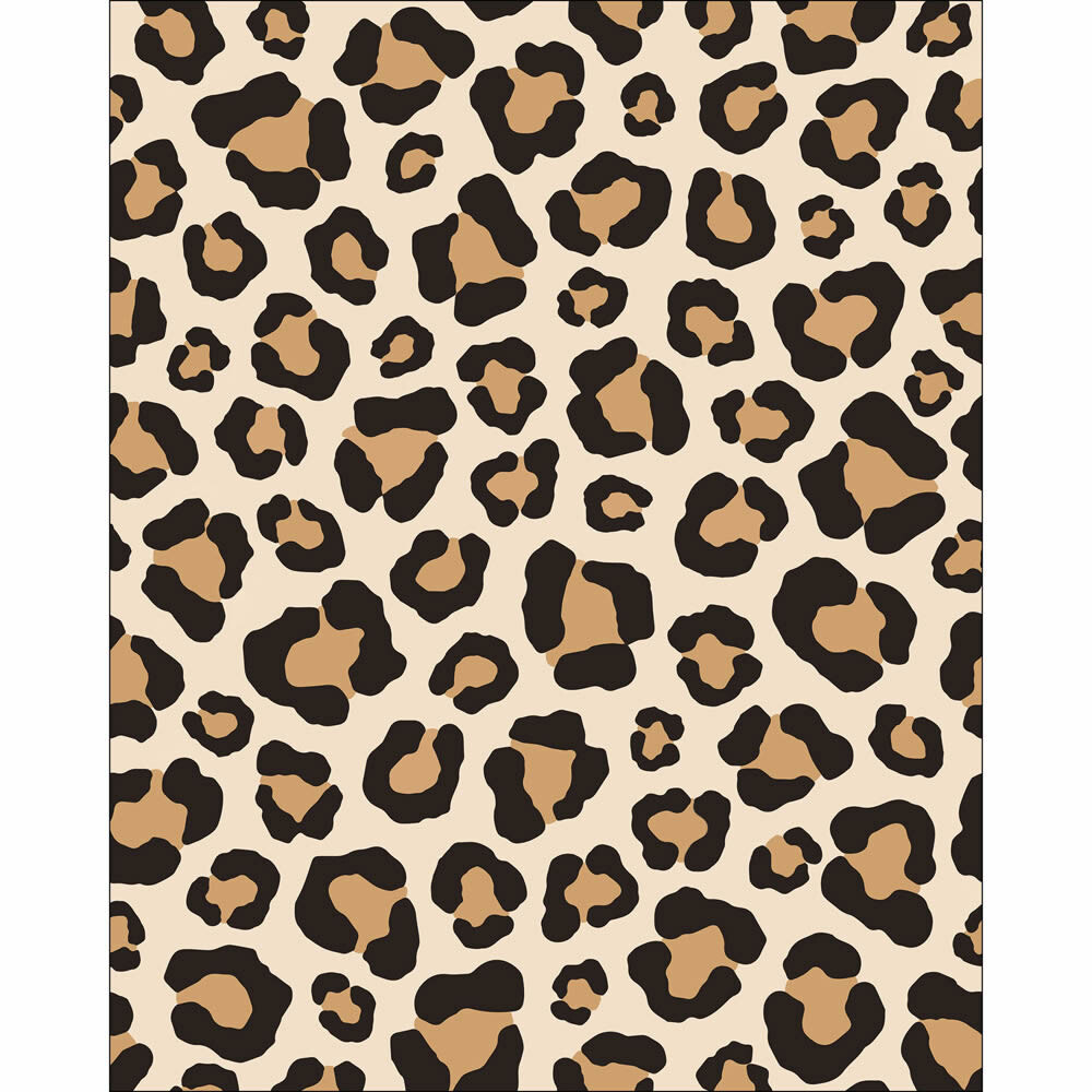 Wandbild S Fell Leomuster Animal Print creme beige schwarz PMW105171005