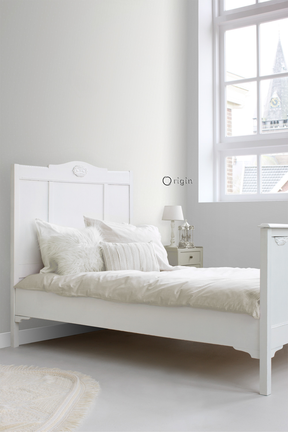 Tapete Punktetapete minimalistisch beige Vlies 347697