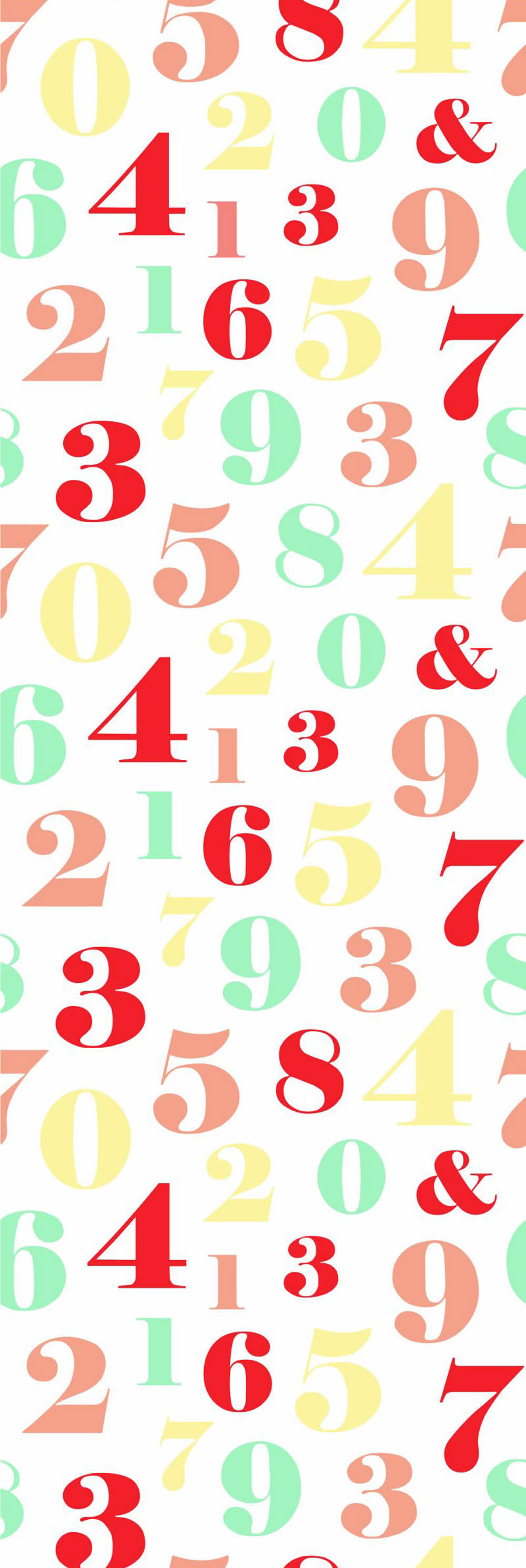 Colorful numbers mural Xl-23-158714_2