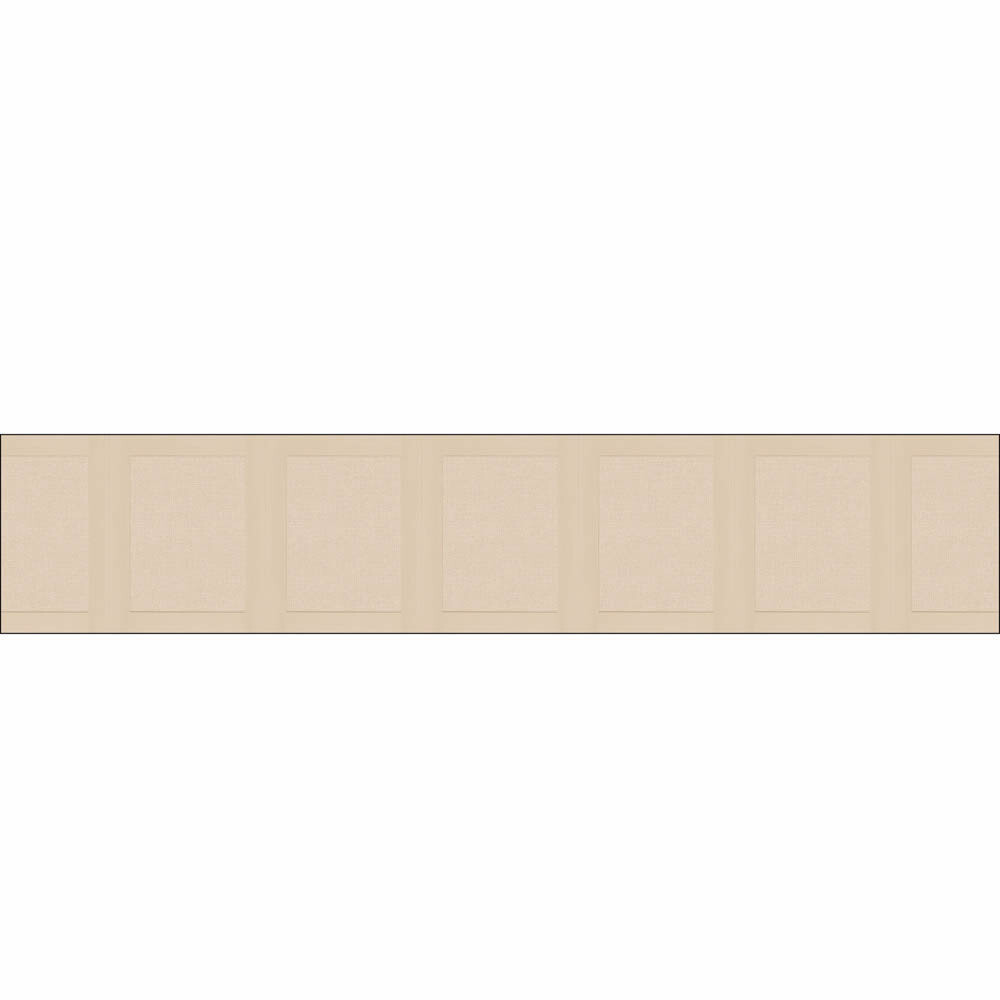 Wandbild M Jute Bordüre eintönig Wandpaneele beige PMW105231010