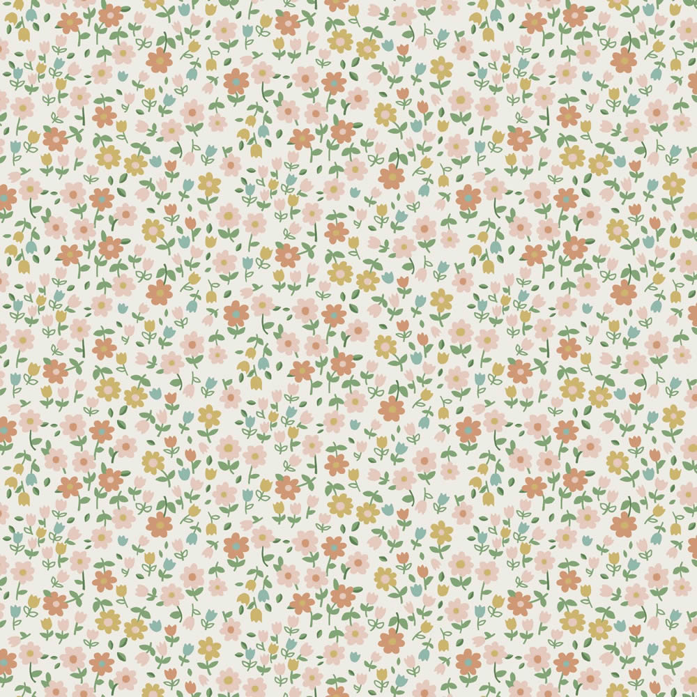 Blumentapete Blüten floral Vlies rosa 139467