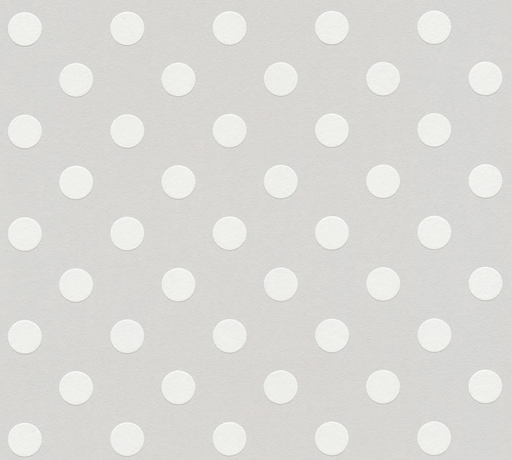 SALE 1 role Grey non-woven wallpaper dots-8-36934-2_S