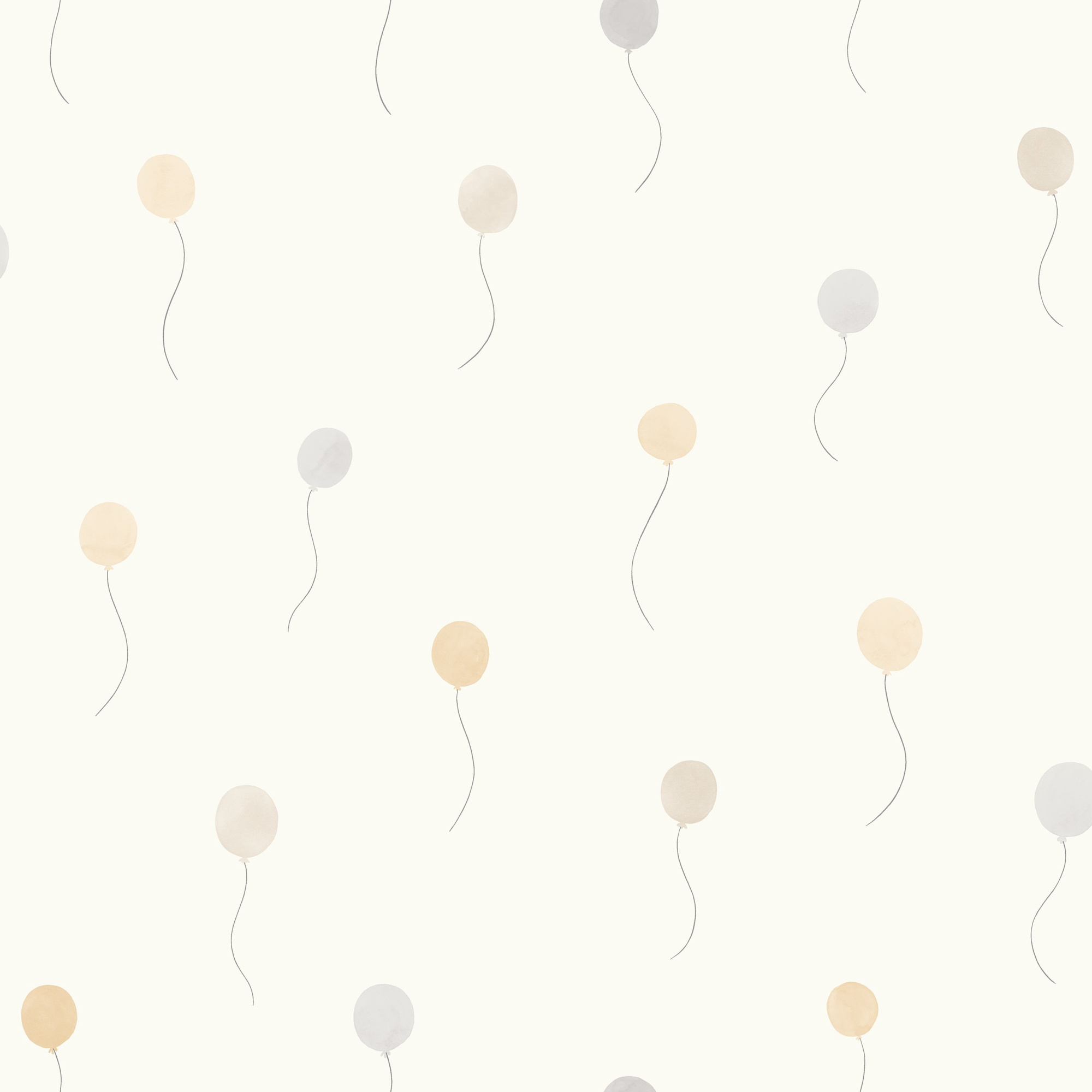 Tapete Ballon Tapete Aquarell natur Vlies OUTT202841221