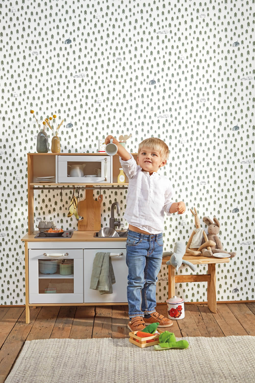 Wallpaper white green trees Camping Our Planet OUP101977417-36-OUP101977417.1M