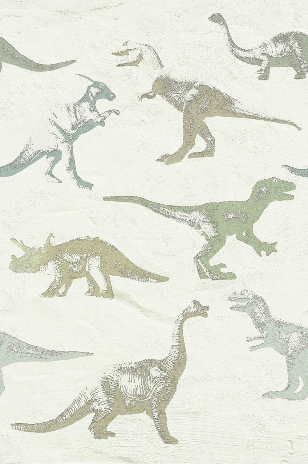 Dinosaurier Wandbild Beige-55-364153