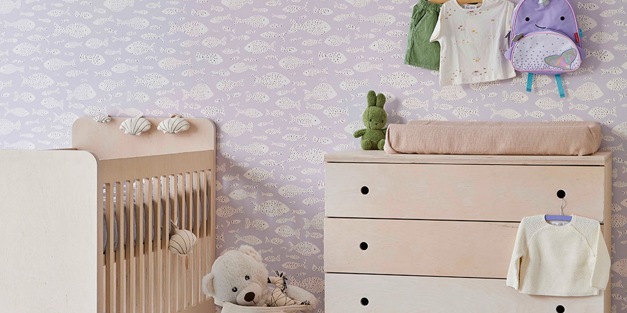 Eijffinger zeigt hochwertige Kindertapeten mit coolen Mustern passend für jedes Alter