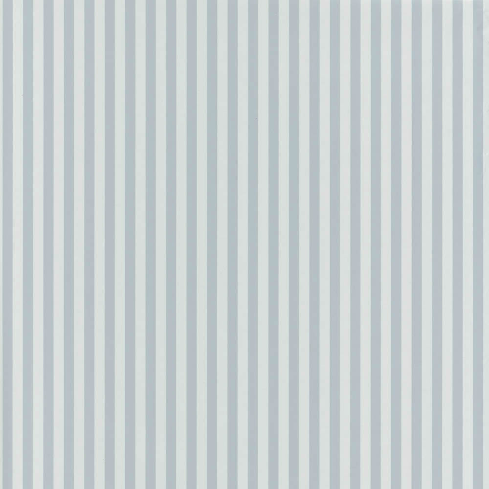 Hell-Blau Streifentapete