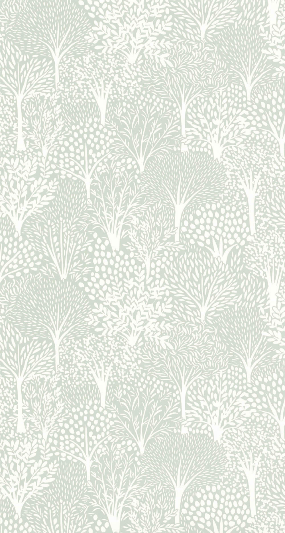 Vliestapete Natur Wald Japandi salbeigrün LGG104407053