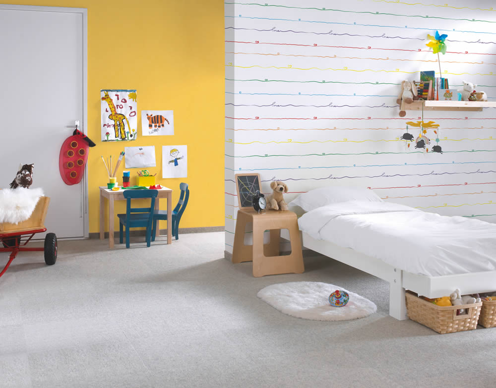 Love lettering wallpaper colorful and white Little Love AS Creation 381401-8-381401.1M