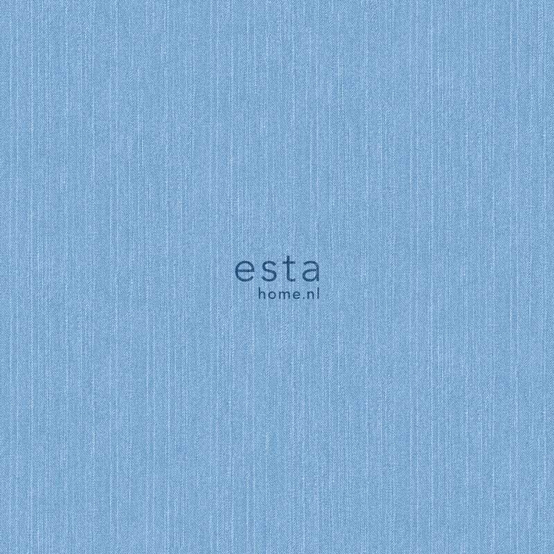Vliestapete Denim Struktur blau Uni 148605