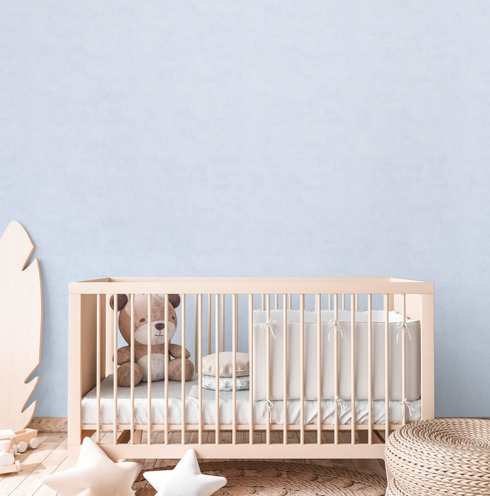 Uni Vliestapete verwaschenes Muster matt hell blau 771785-8-771785