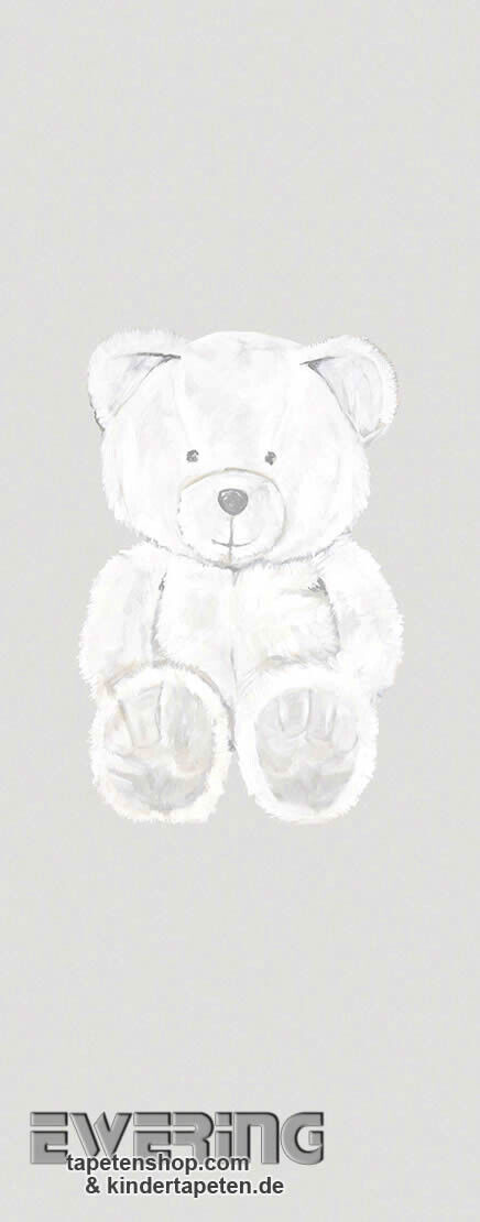 Papiertapete Wandbild Teddybär Beige-36-DCN24191100