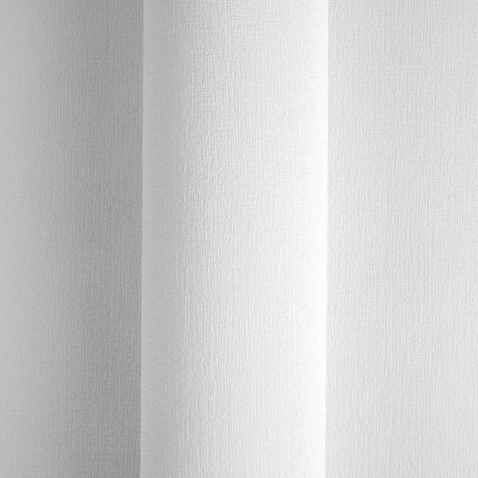 Tapete Unitapete Textiloptik weiß 367131
