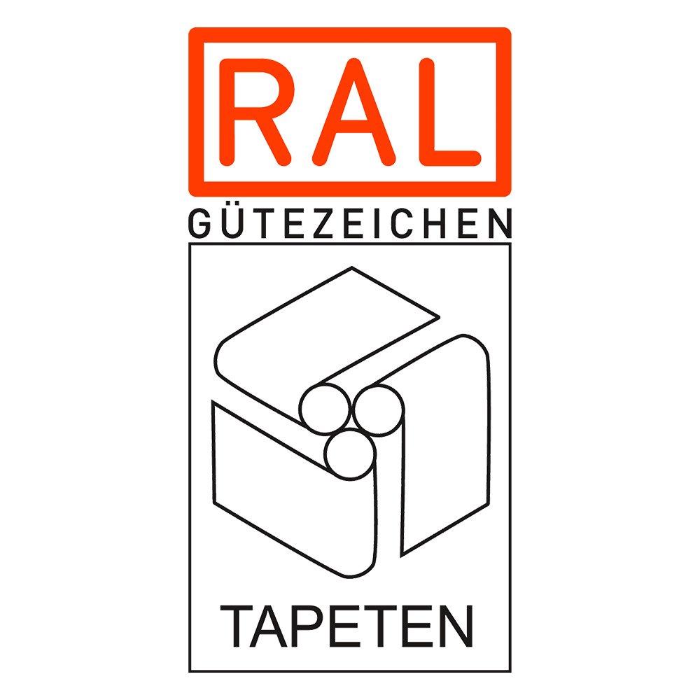 Das RAL-Gütezeichen für Tapeten steht für die Erfüllung höchster Qualitätsstandards. Das RAL-Gütezeichen für Tapeten zeigt das diese die höchsten Anforderungen erfüllen.