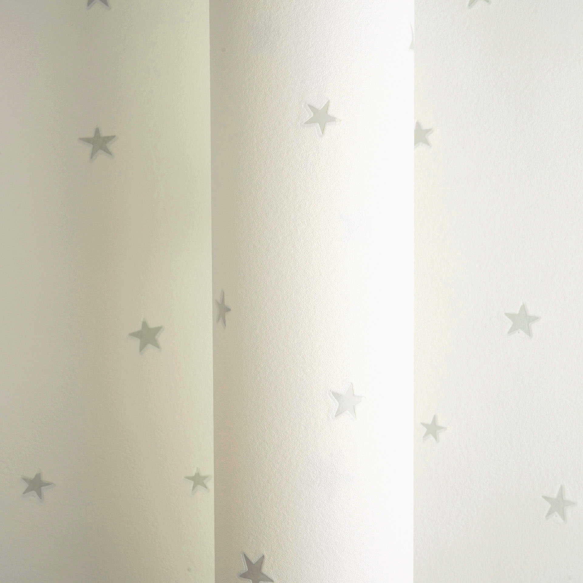 Tapete Leuchteffekt Tapete Sterne fluoreszierend creme Vlies 792612