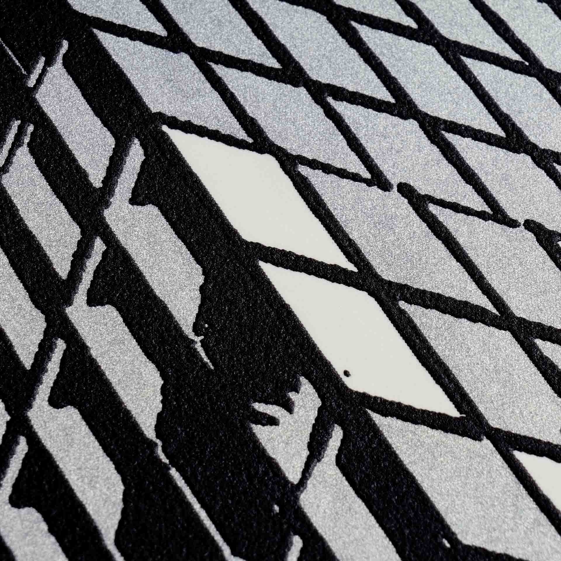Tapete Skyline Tapete Hochhäuser Leuchteffekt im Dunkeln schwarz 252845