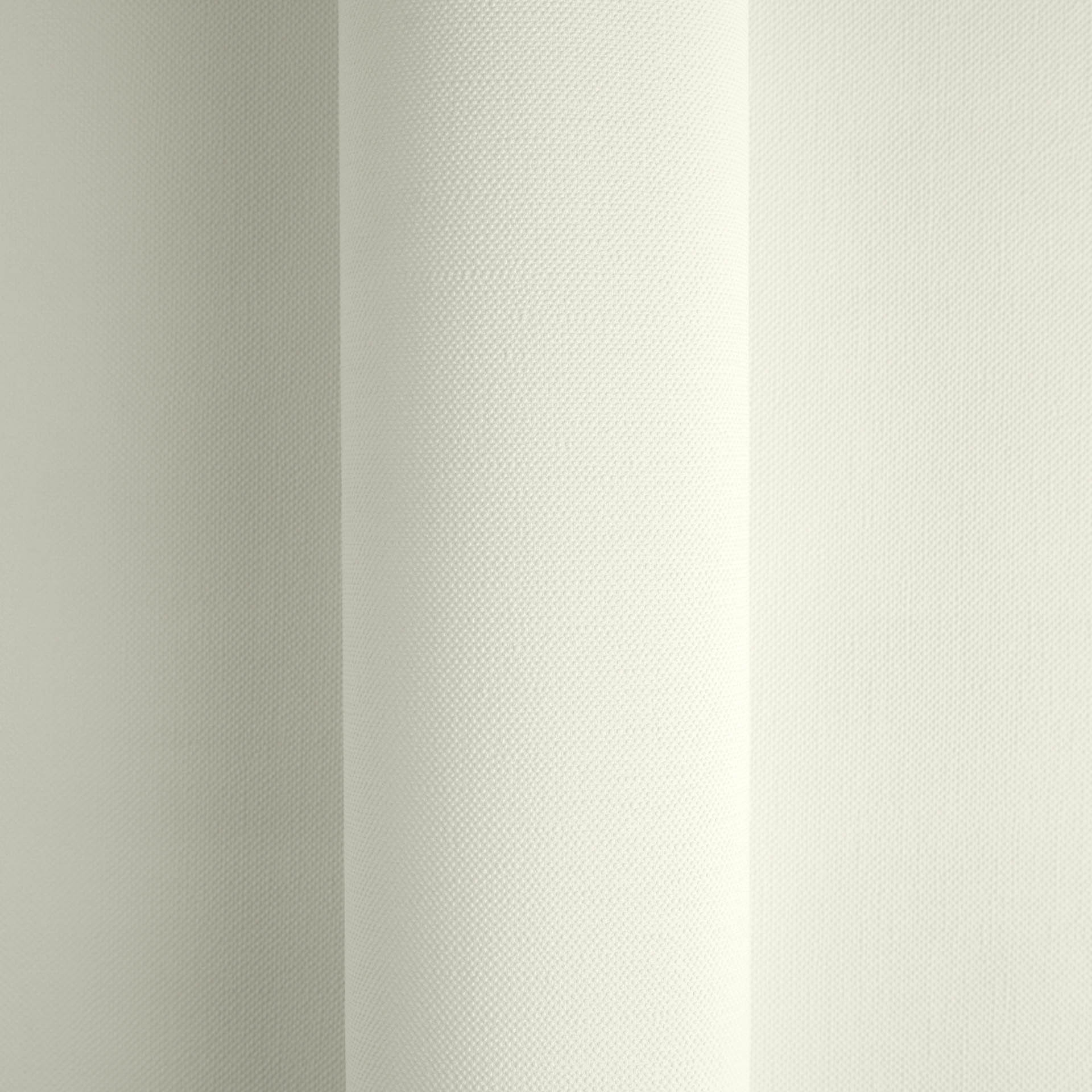 Tapete Leinenoptik Unitapete cremeweiß 363791