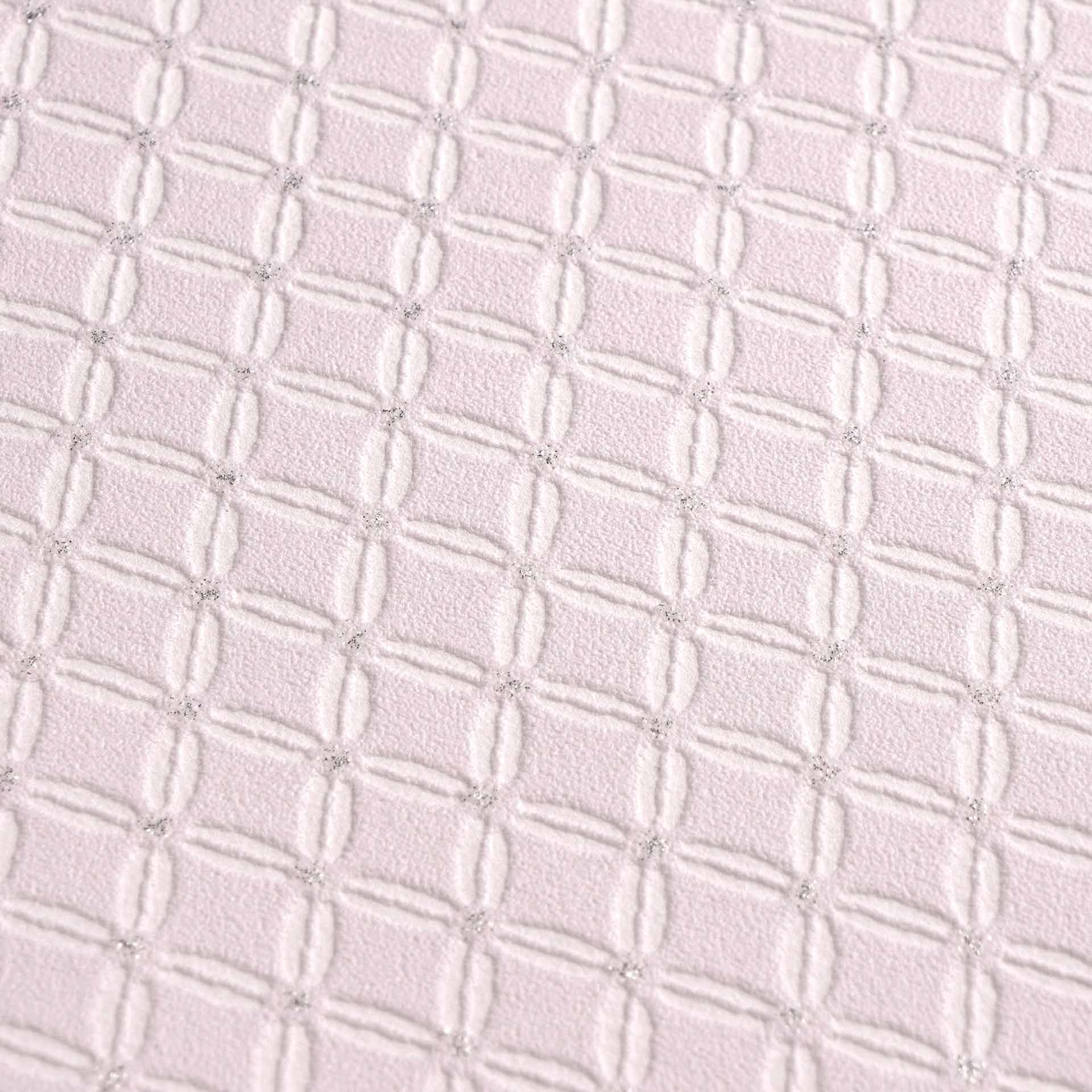 Tapete Grafische Tapete Glitzer rosa Vlies 368976