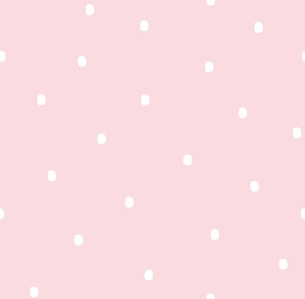 Farbtupfer Rosa und weiß Tapete Pippo Rasch Textil 104602-23-104602.1M