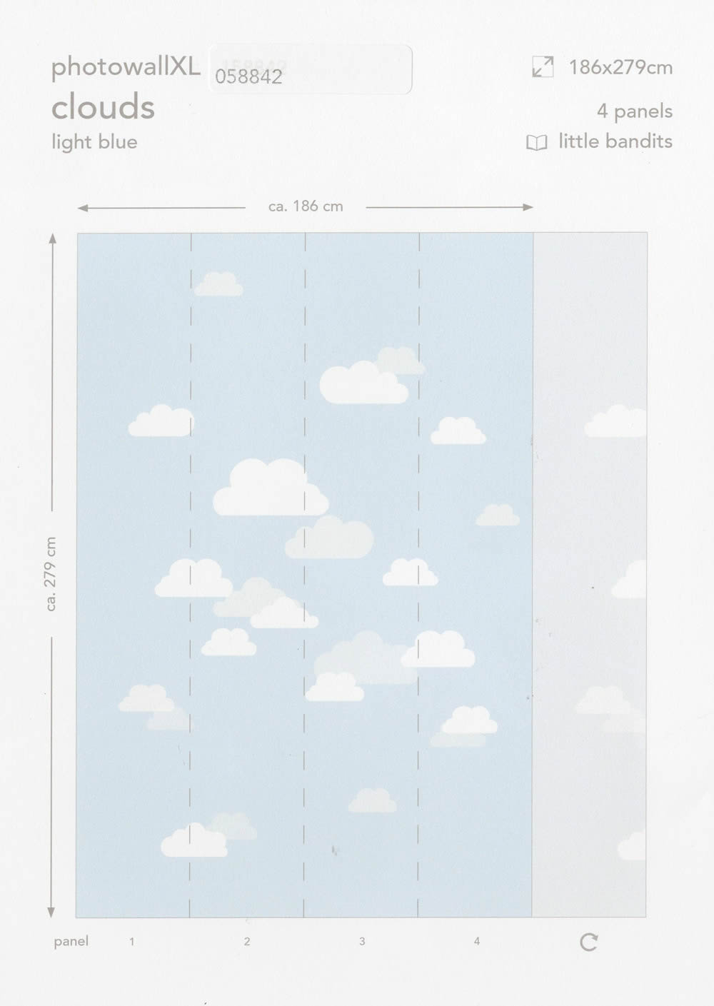 Blue clouds mural Xl-23-058842_2