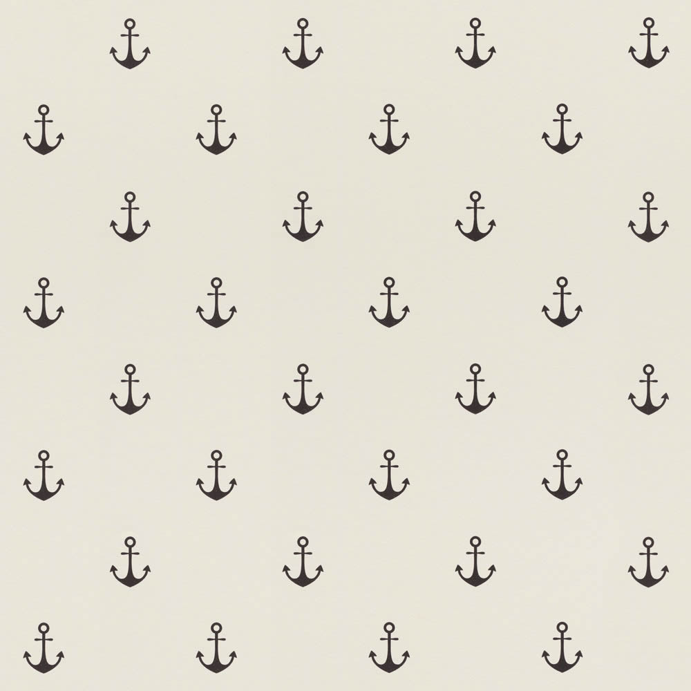 non-woven wallpaper anchor black white-23-128873.1M