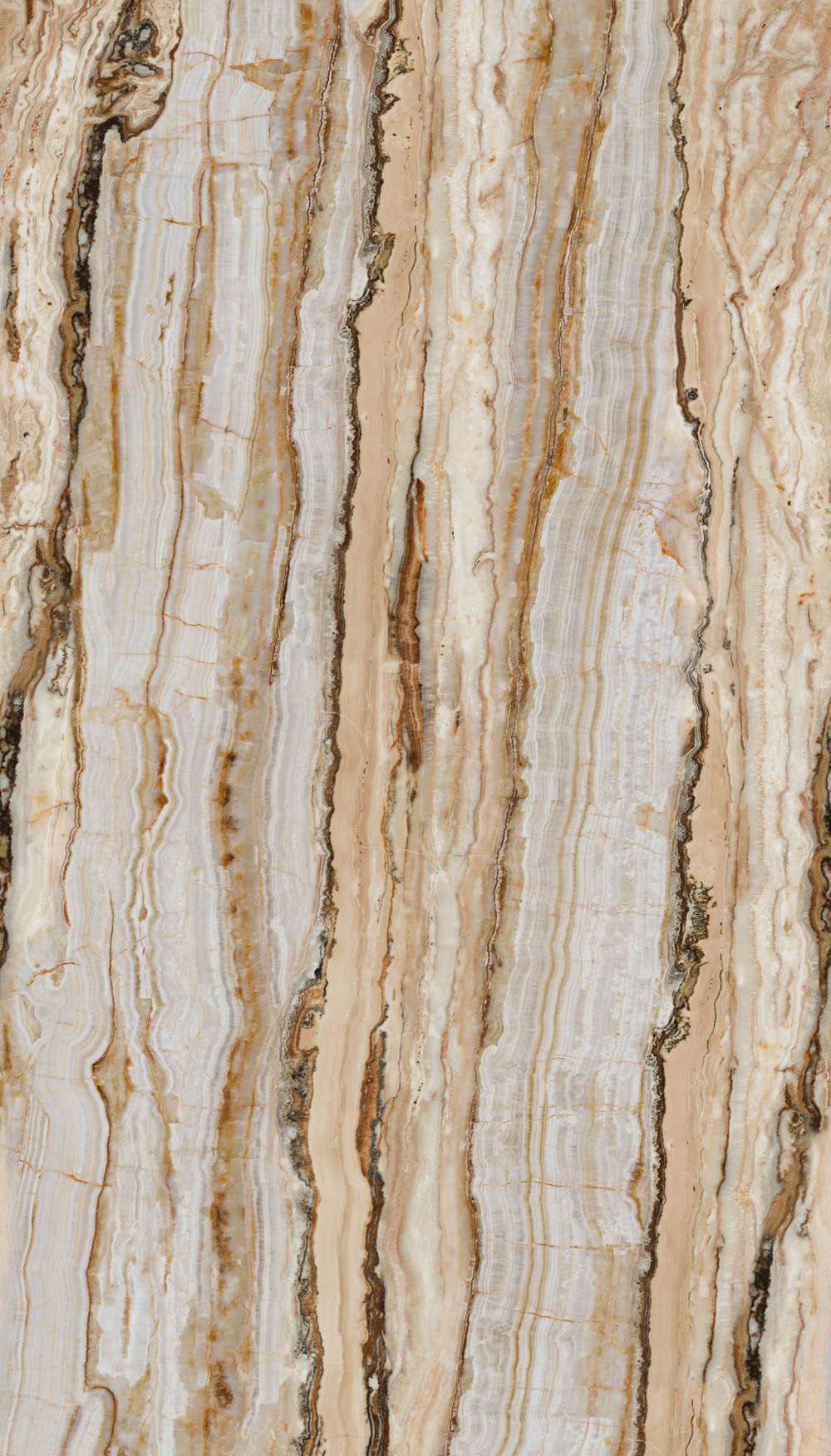 Wandbild 1,59 x 2,80 m Texturen Onyx Steinoptik beige creme A50801