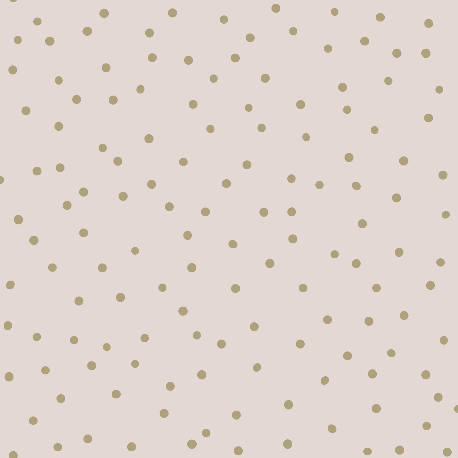 Punktetapete goldene Pünktchen altrosa Vlies 139274