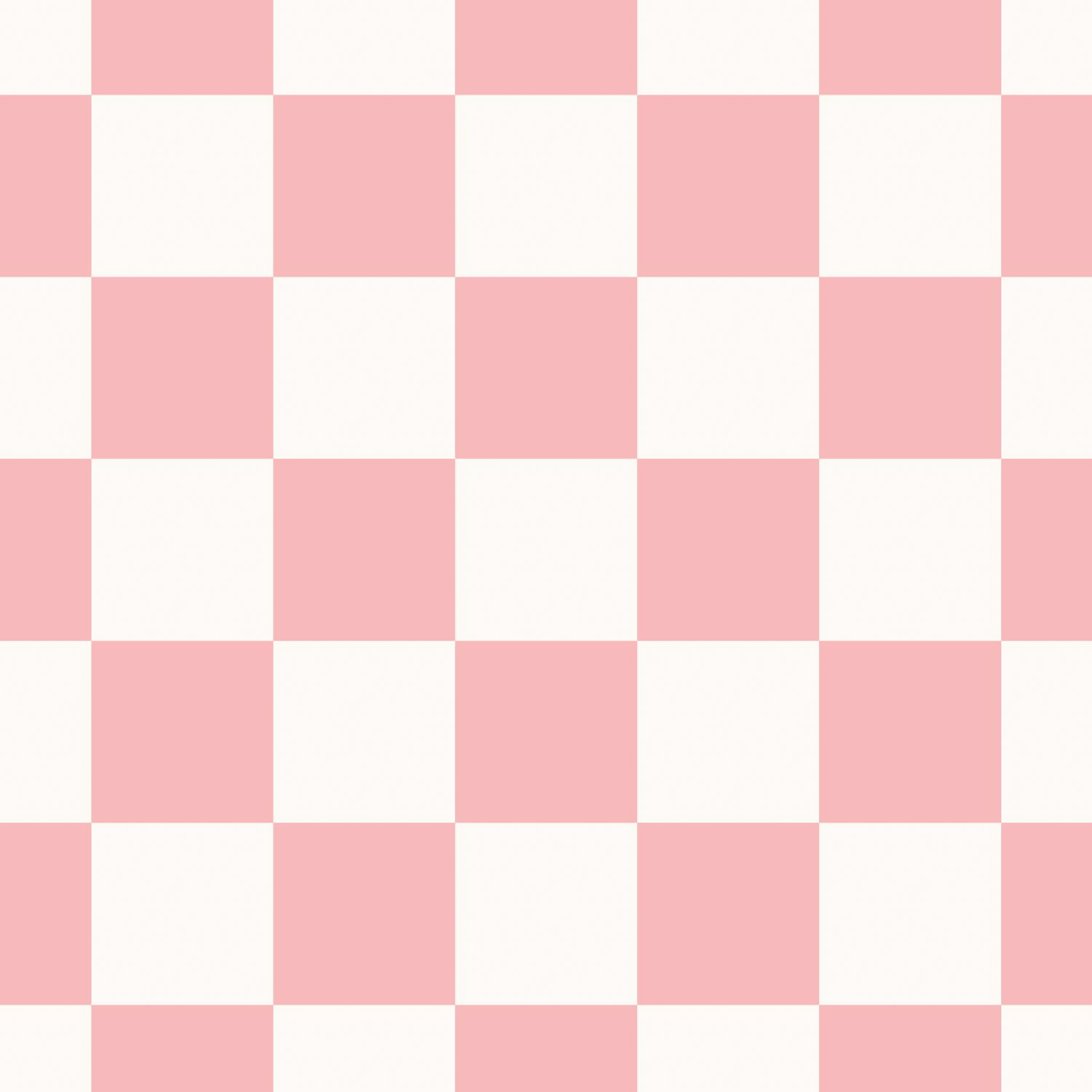 Tapete Vliestapete Karomuster rosa weiß 139998