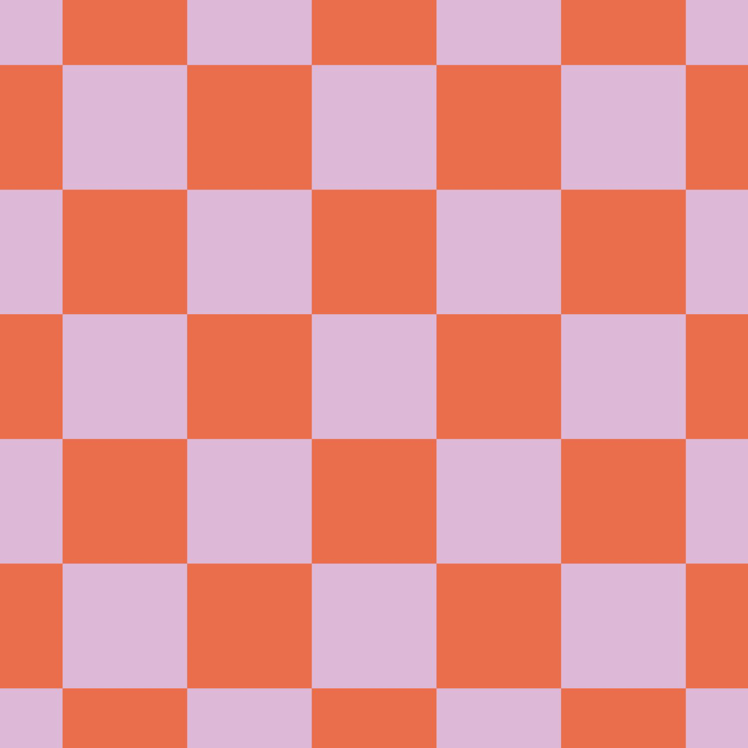 Tapete Schachbrett Tapete lila orange Vlies 130914
