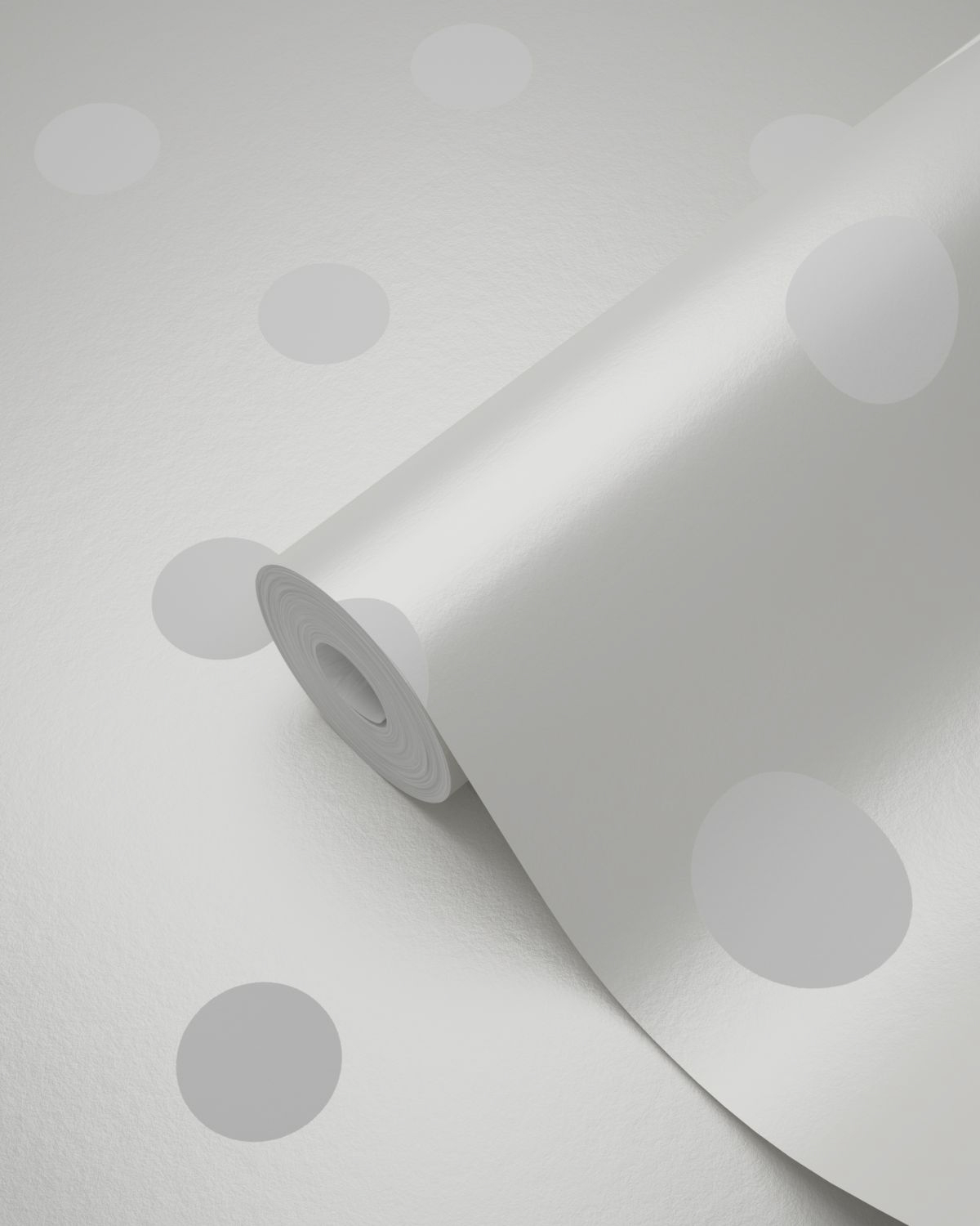 Tapete Punktetapete creme glänzend Vlies 347513